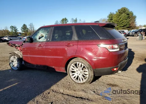 2017 Land Rover Range Rover Sport Hse из США, поврежденный, VIN SALWR2FV8HA676385